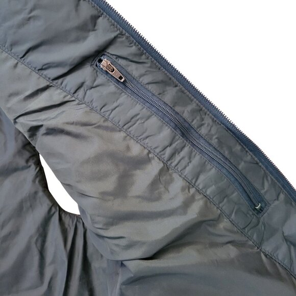 Eddie Bauer Goose Down Insulated Puffer Vest Blue L Full Zip Warm Lightweight - Picture 6 of 6